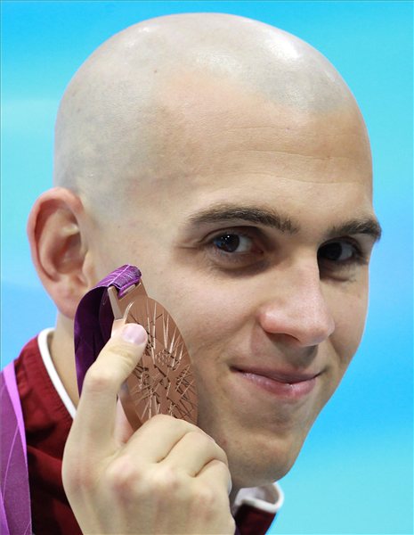 Cseh László bronzérmes a 2012-es londoni nyári olimpián férfi 200 méteres vegyesúszás